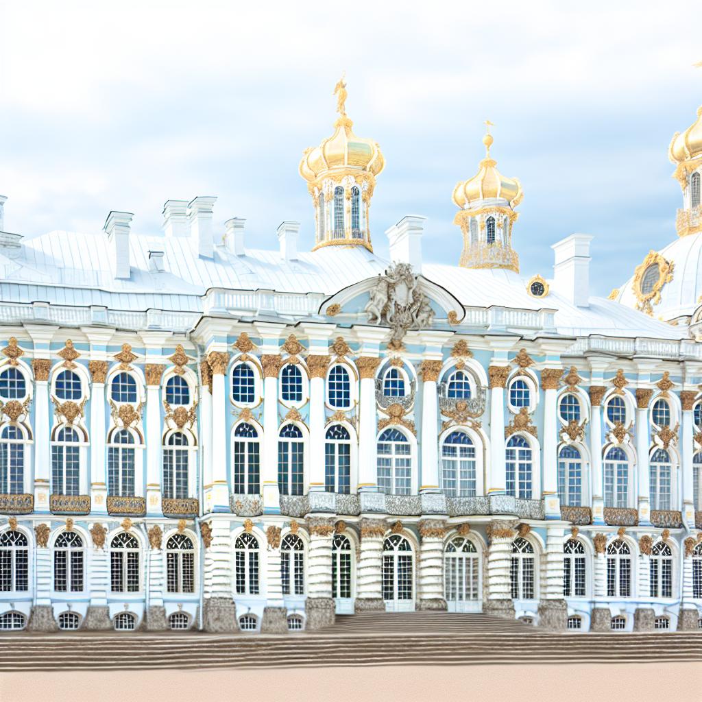 Catherine Palace in Pushkin (Tsarskoye Selo)